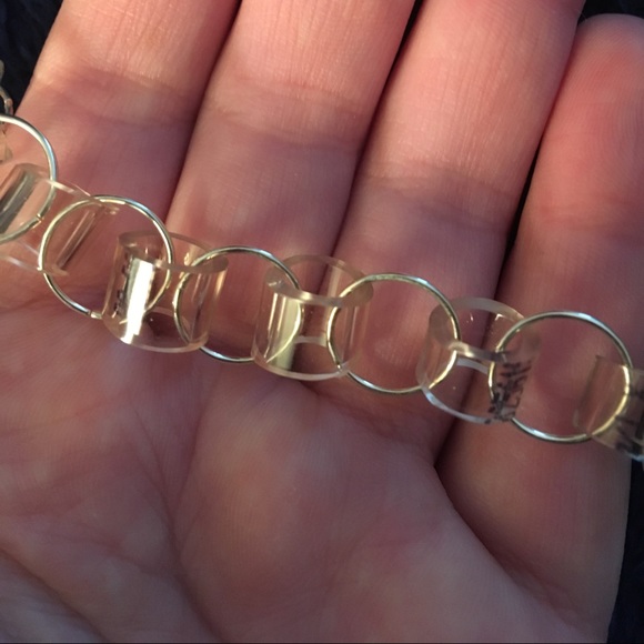 Vinyl chain necklace - Picture 2 of 2